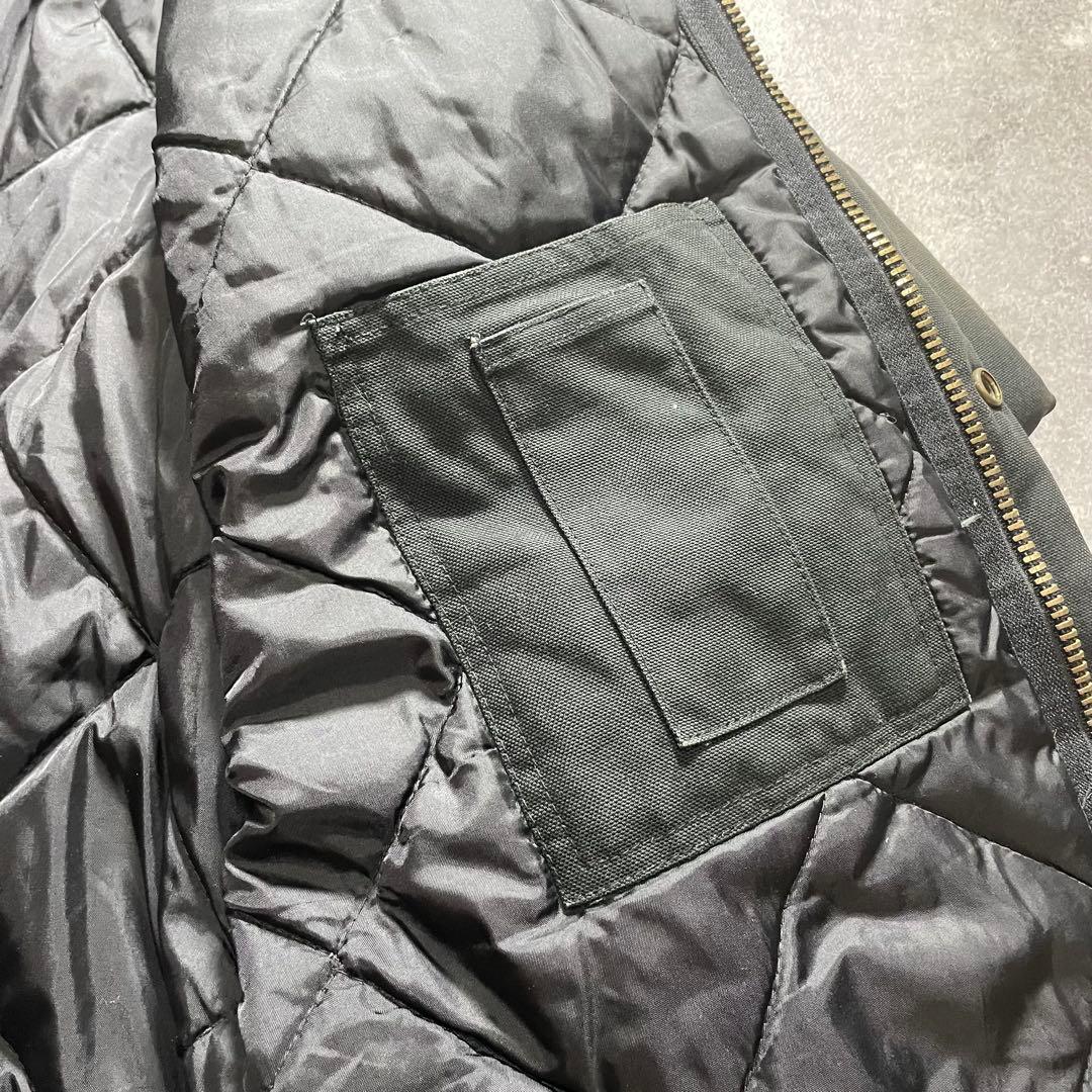 Berne Apparel ワークジャケット ダック地 フェード ブラック