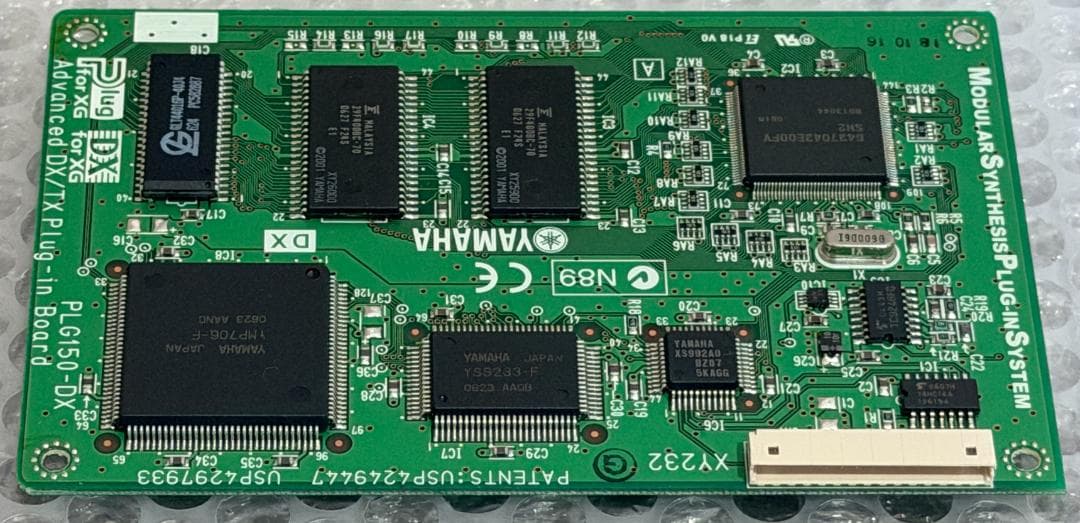 【動作品】YAMAHA PLG150-DX FM音源プラグインボード