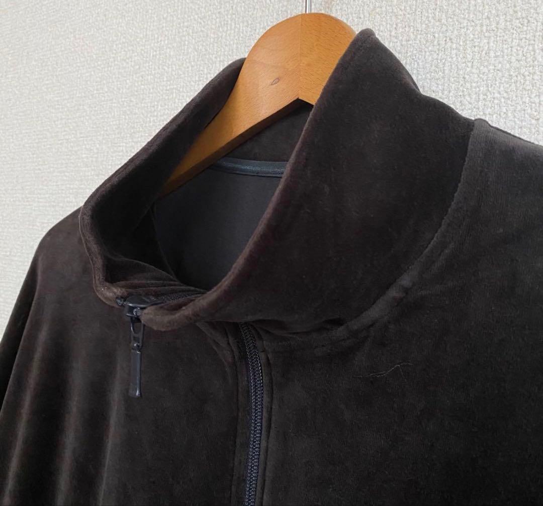 【美品】FreshService フレッシュサービス ベロア ジャージーブルゾン
