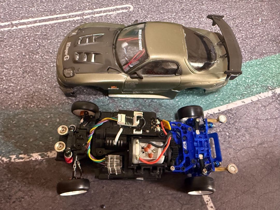 京商ミニッツAWD1台&MRD3台&4×4 シャーシ計5台セット(ボディオマケ)