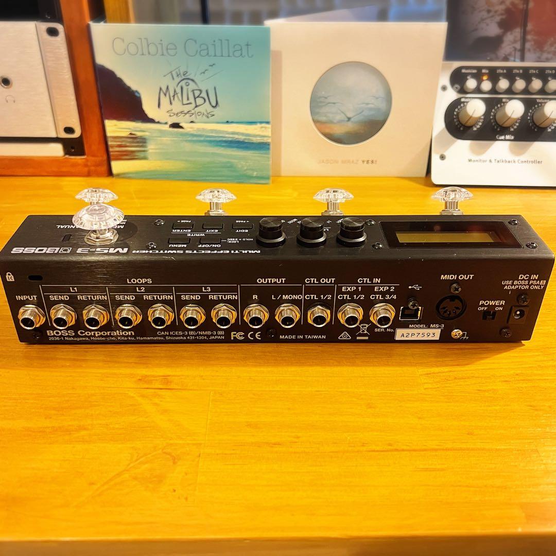【断捨離特価】BOSS MS-3 マルチエフェクター フットスイッチハット付