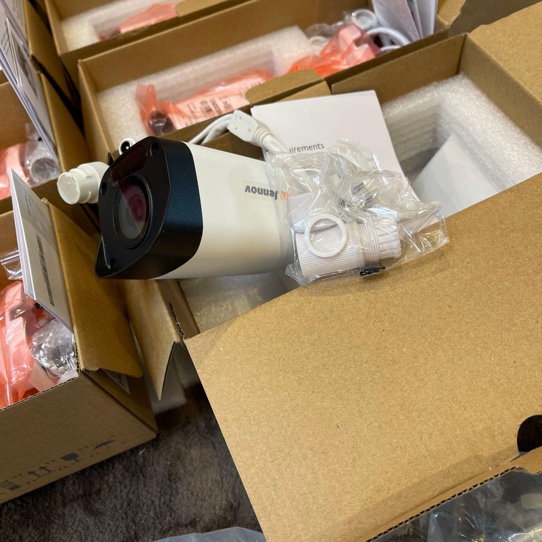 ⭐️未使用⭐️ JENNOV 防犯カメラ　8台セット