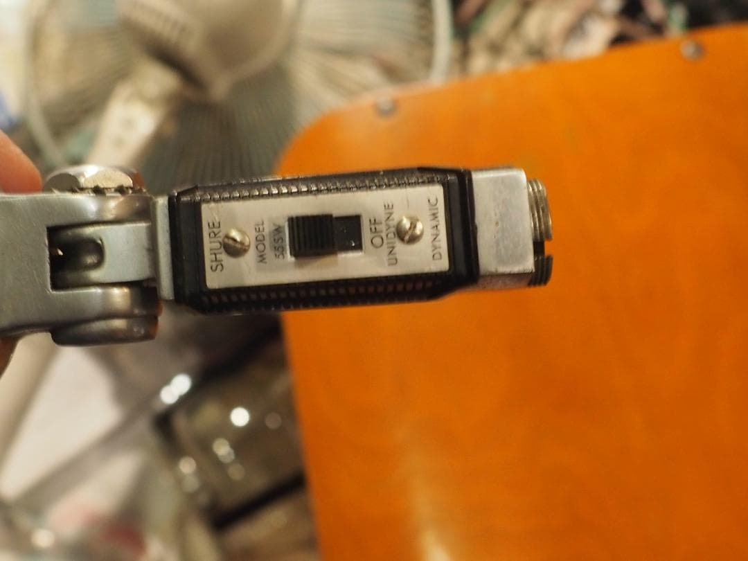 貴重！1950年代のSHURE　骸骨マイク♪　５５SW