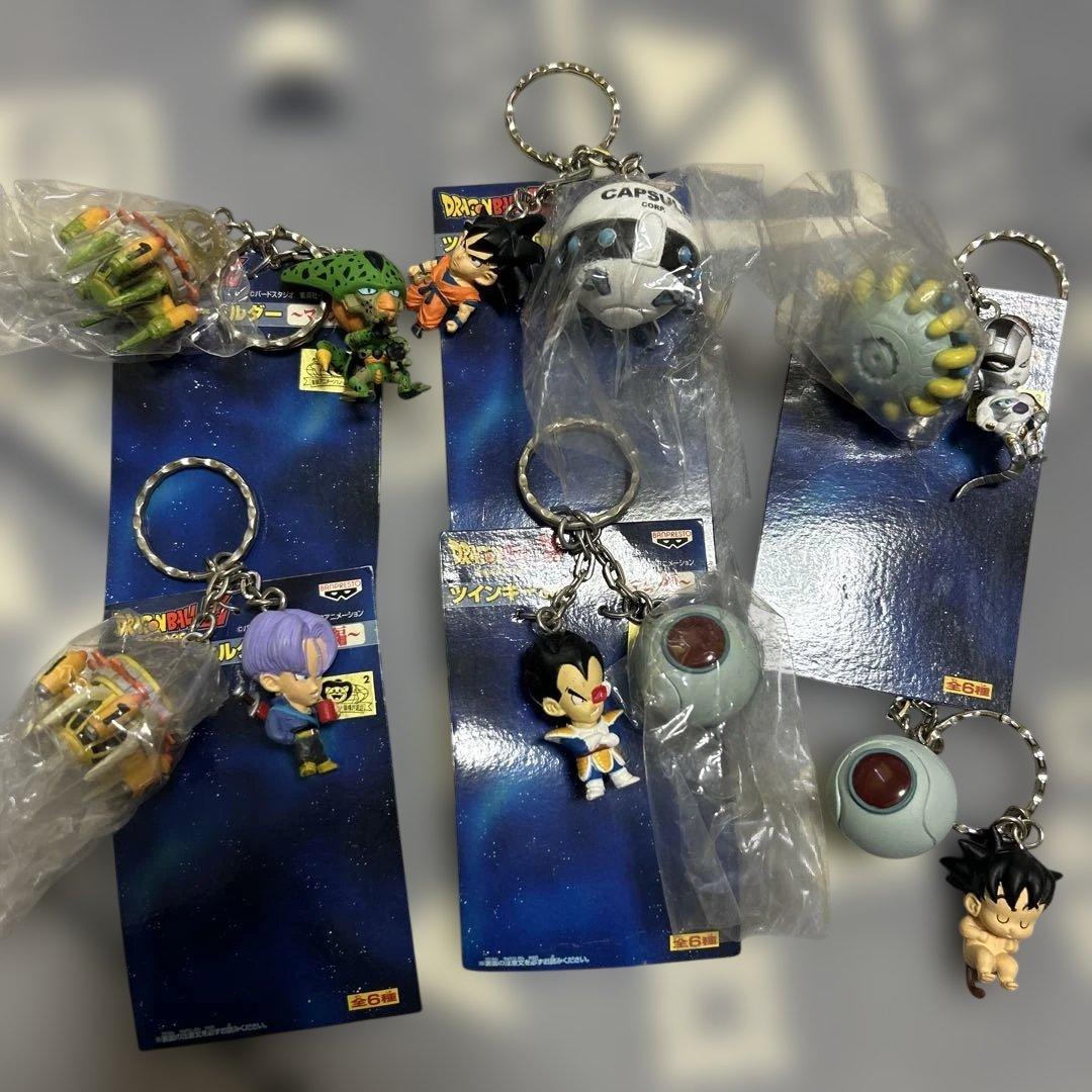 d*7様 ドラゴンボール フィギュア型キーホルダー 全6種