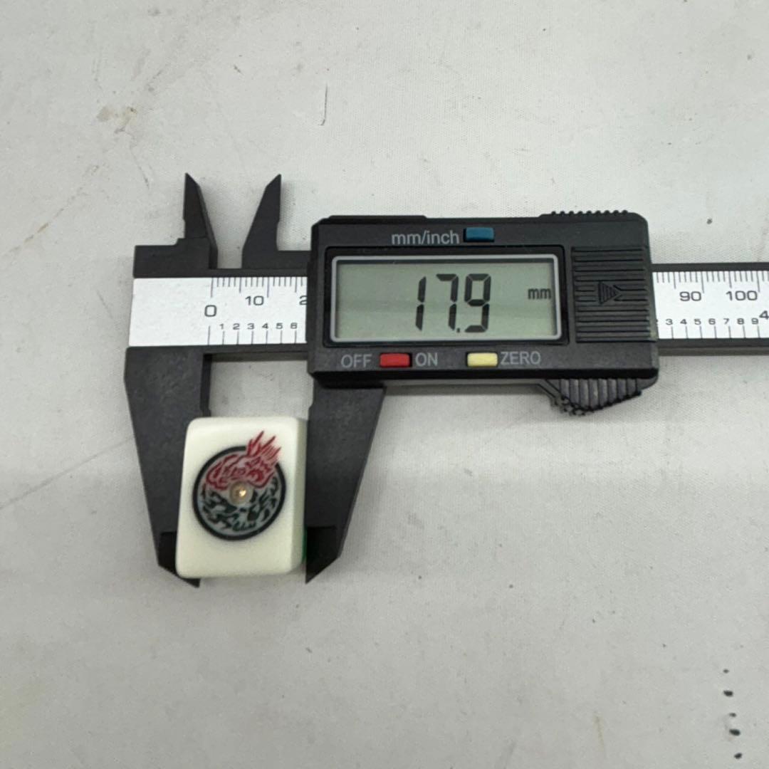 【希少】麻雀 ミズノ 丸一 3色牌 直彫刻 ドラゴン ダイヤ ひまわり 保証表付