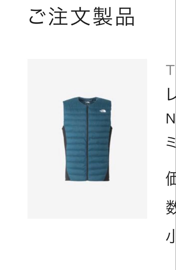 美品 ノースフェイス レッドラン ベスト NY82494メンズ L