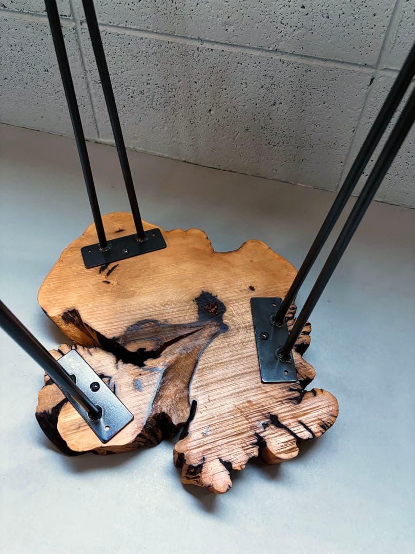 自然木サイドテーブル