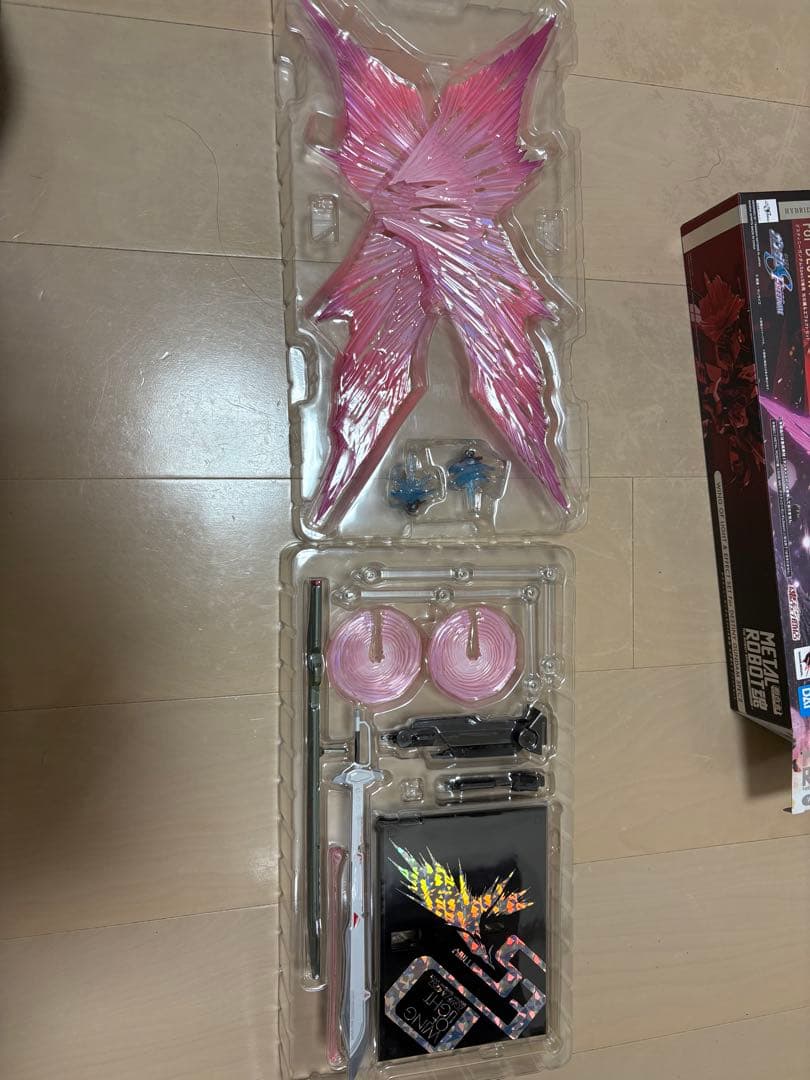 メタルロボット魂　デスティニーガンダムspec ii 光の翼エフェクトセット