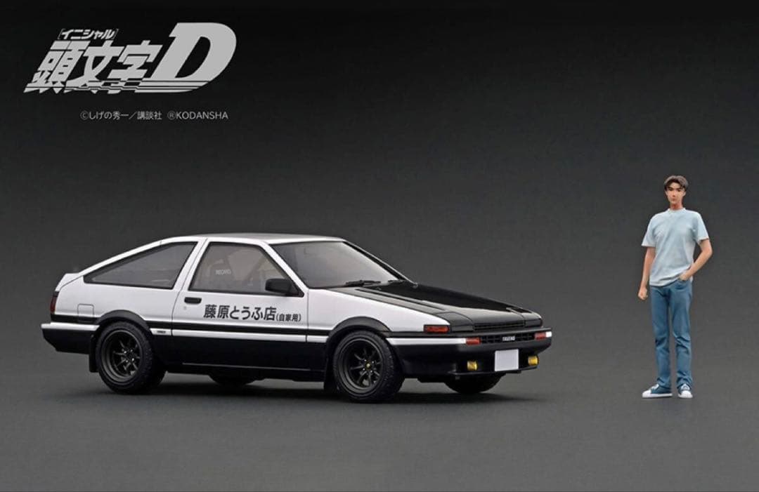 【限定180台】IG2867 1/18 Toyota AE86 頭文字D トレノ
