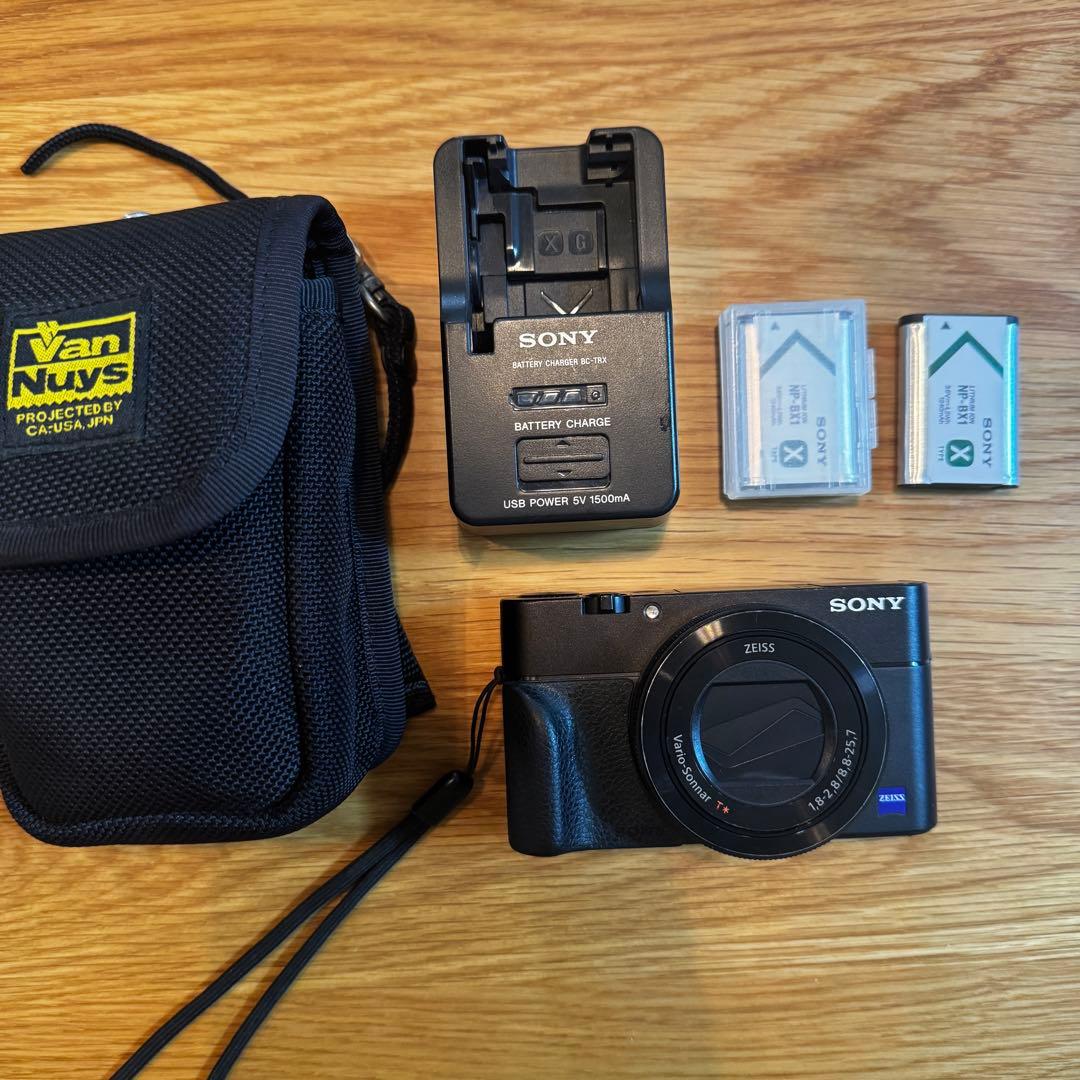 SONY RX100 V 純正充電器バッテリー ケース