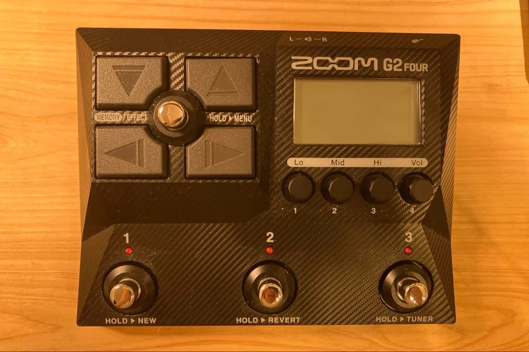 Zoom G2 FOUR ギターエフェクター ACアダプター付き