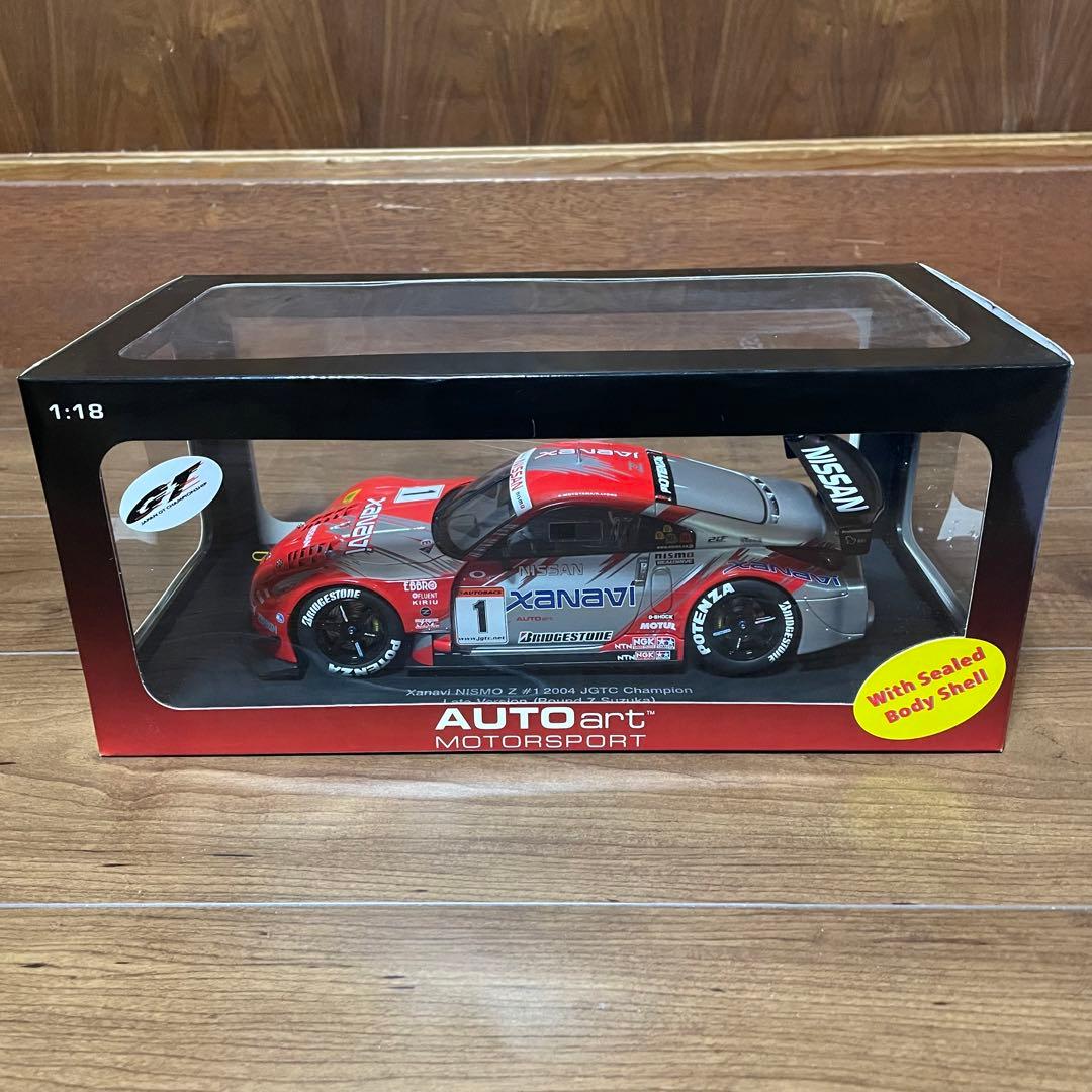 未展示品　オートアート1/18 Xanavi NISMO Z 2004 JGTC