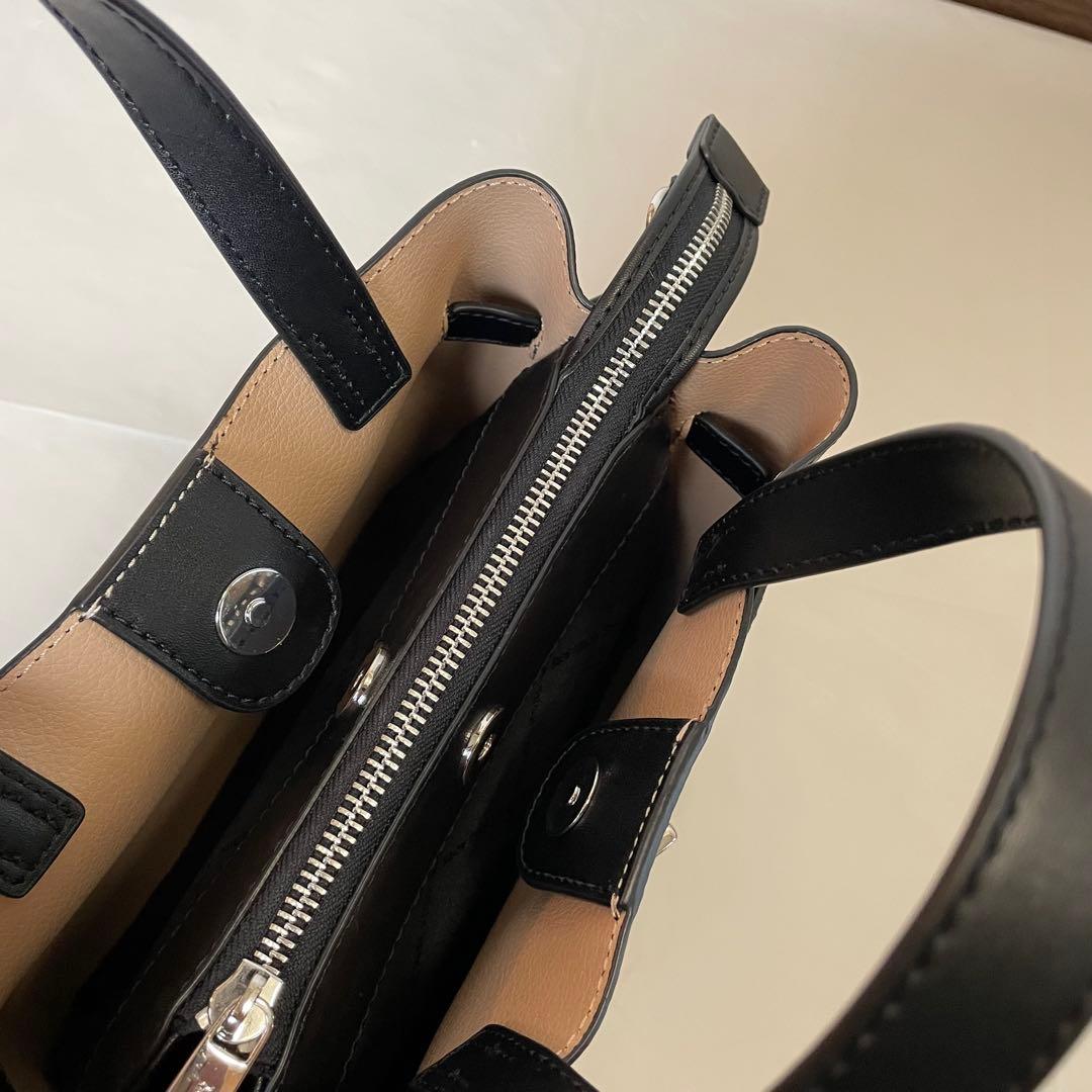 MICHAEL KORS レザーハンドバッグ 黒 2way