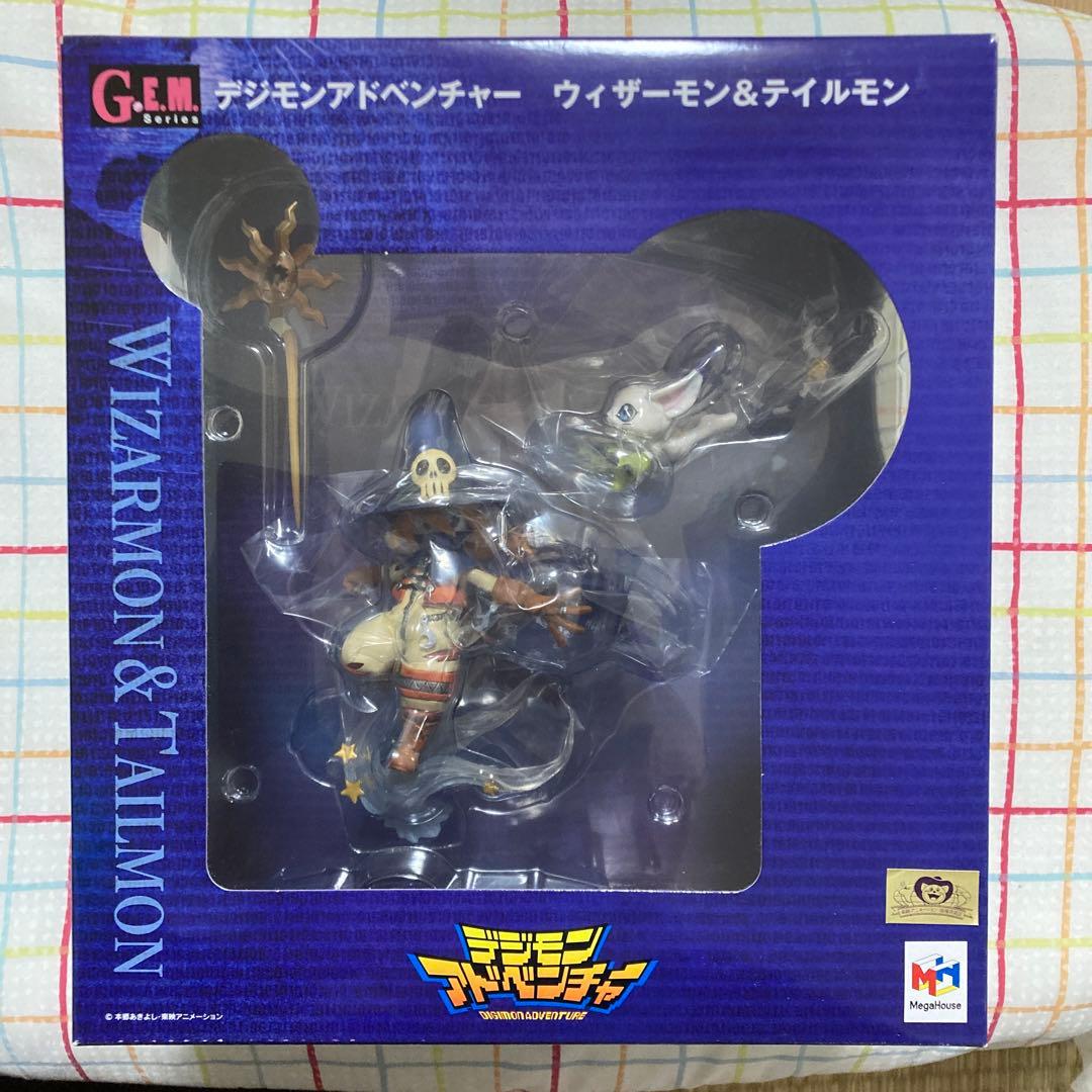 G.E.Mシリーズデジモンアドベンチャー　ウィザーモン&テイルモンフィギュア