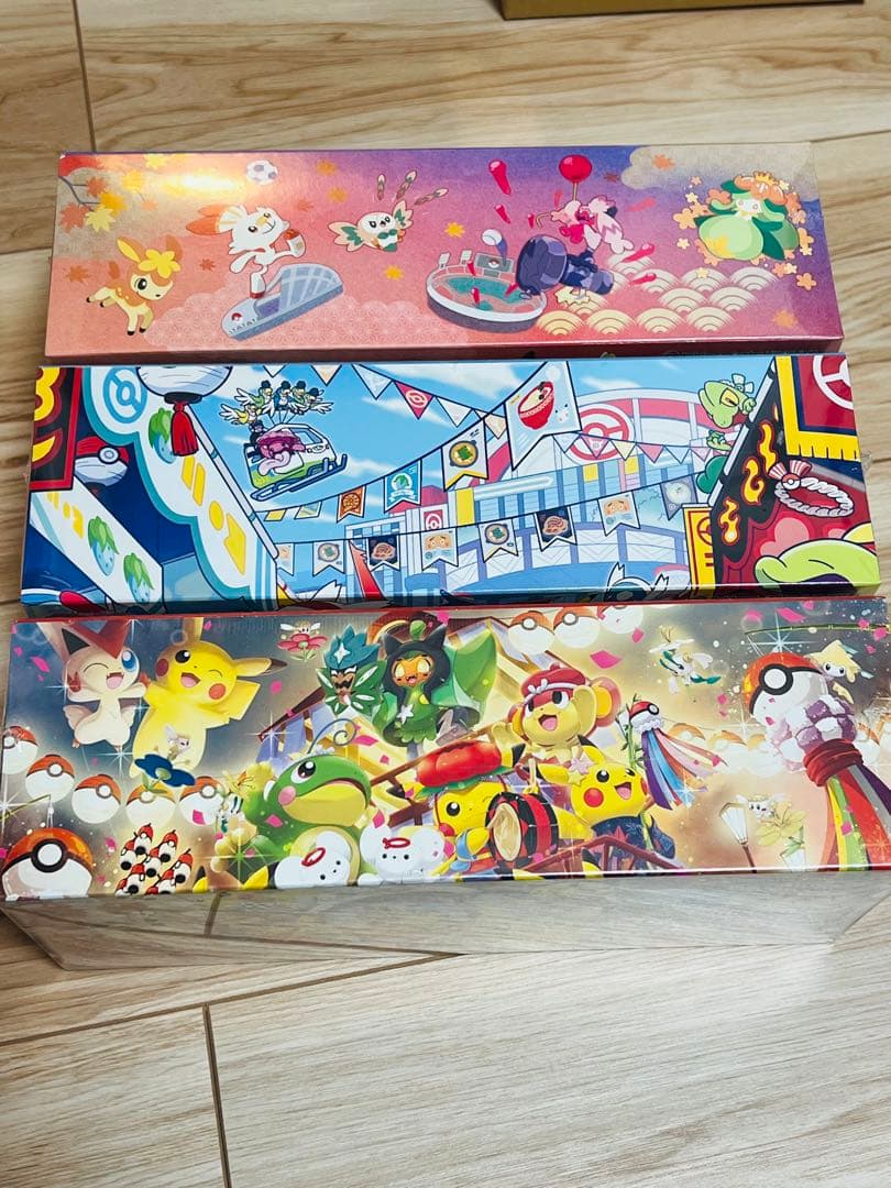 ポケモンセンタースペシャルBOXセット　トウホク・ヒロシマ・フクオカ