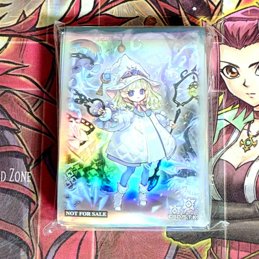 【超希少・未開封】遊戯王 公式 白き森のリゼット スリーブ アジア JUDGE