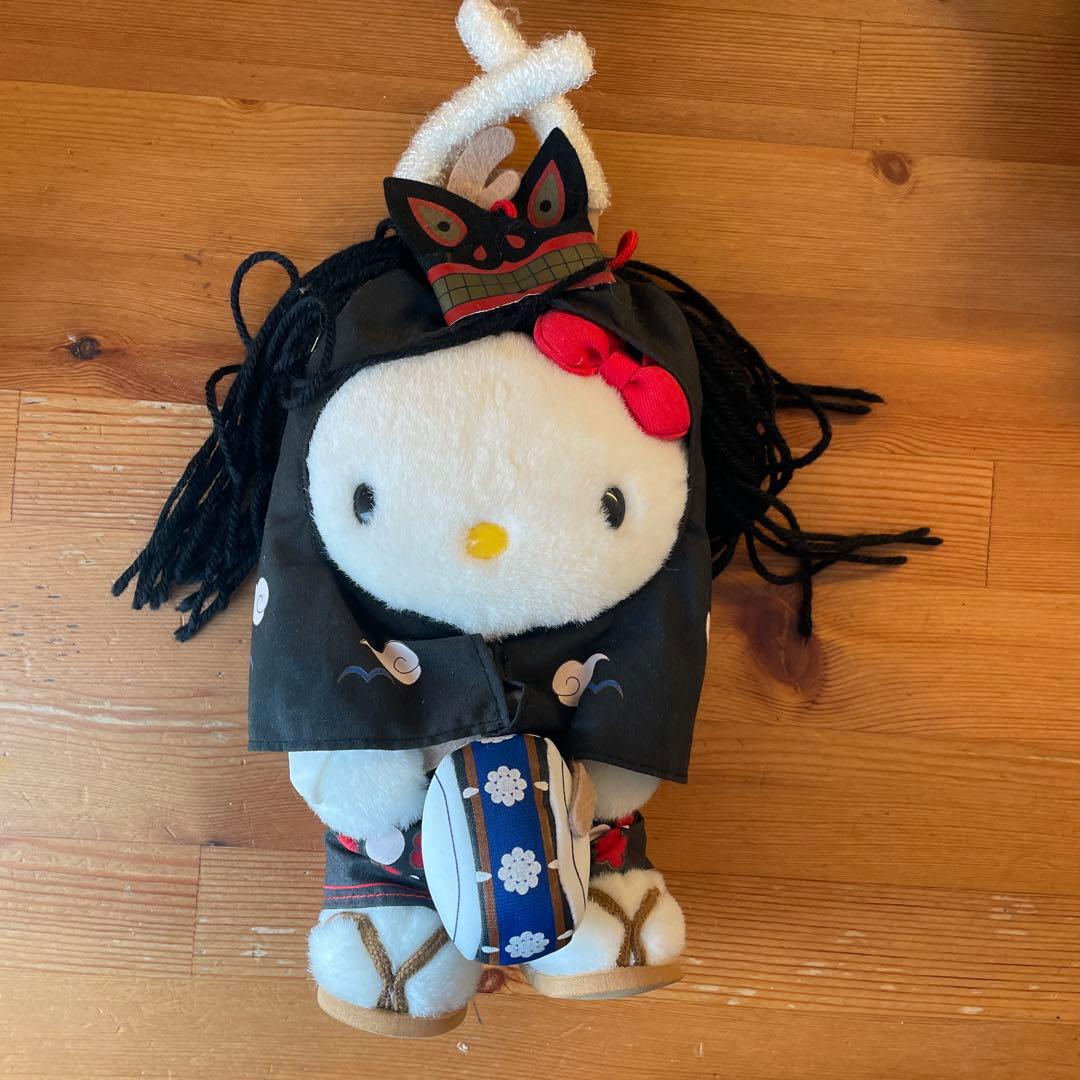 d*2様 値下げ　レア！ご当地キティ　岩手限定　なまはげver 約30cm