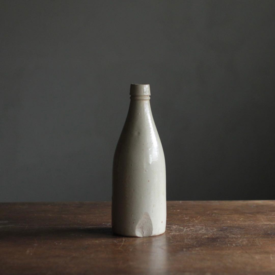 仏蘭西 白磁 ボトル 徳利 古道具 アンティークフランスアンティーク