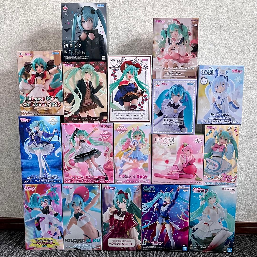 【17点まとめ売り】初音ミク フィギュア