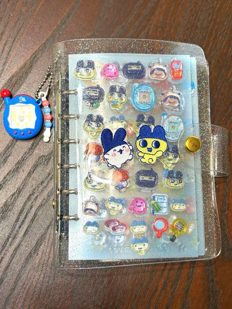 【正規品】たまごっちポンボンドロップシール　シール帳　完成品