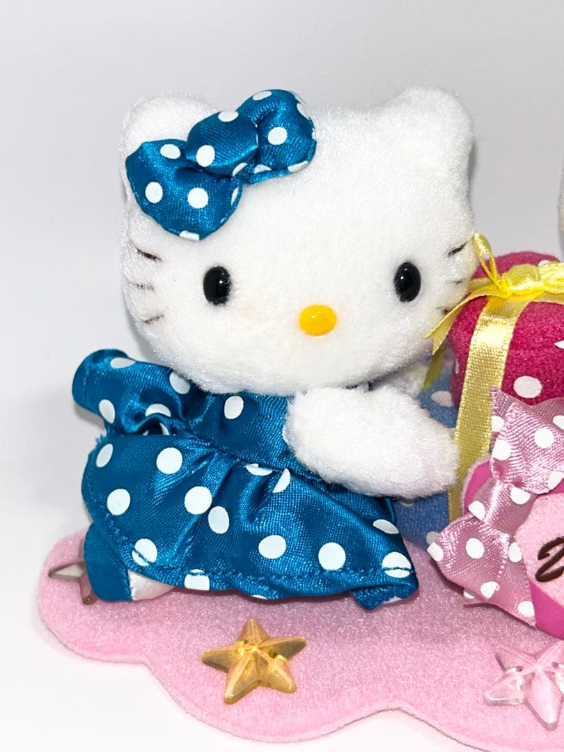 【激レア・タグ付き】キティ＆ミミィバースデー記念アイテム28th 2002年