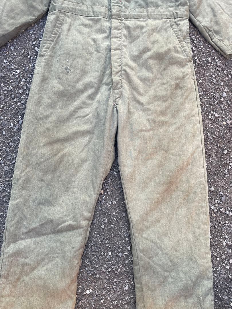 US製 ヴィンテージ つなぎ キルトインナー LARGEMEDIUM