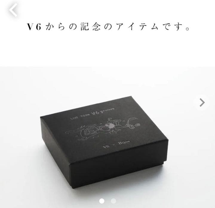 V6 Timeless Bijou ネックレスとオードパルファム香水のセット