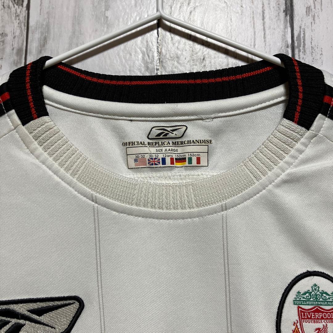 Liverpool FC リバプール 03/04s 長袖ユニフォーム Jrサイズ