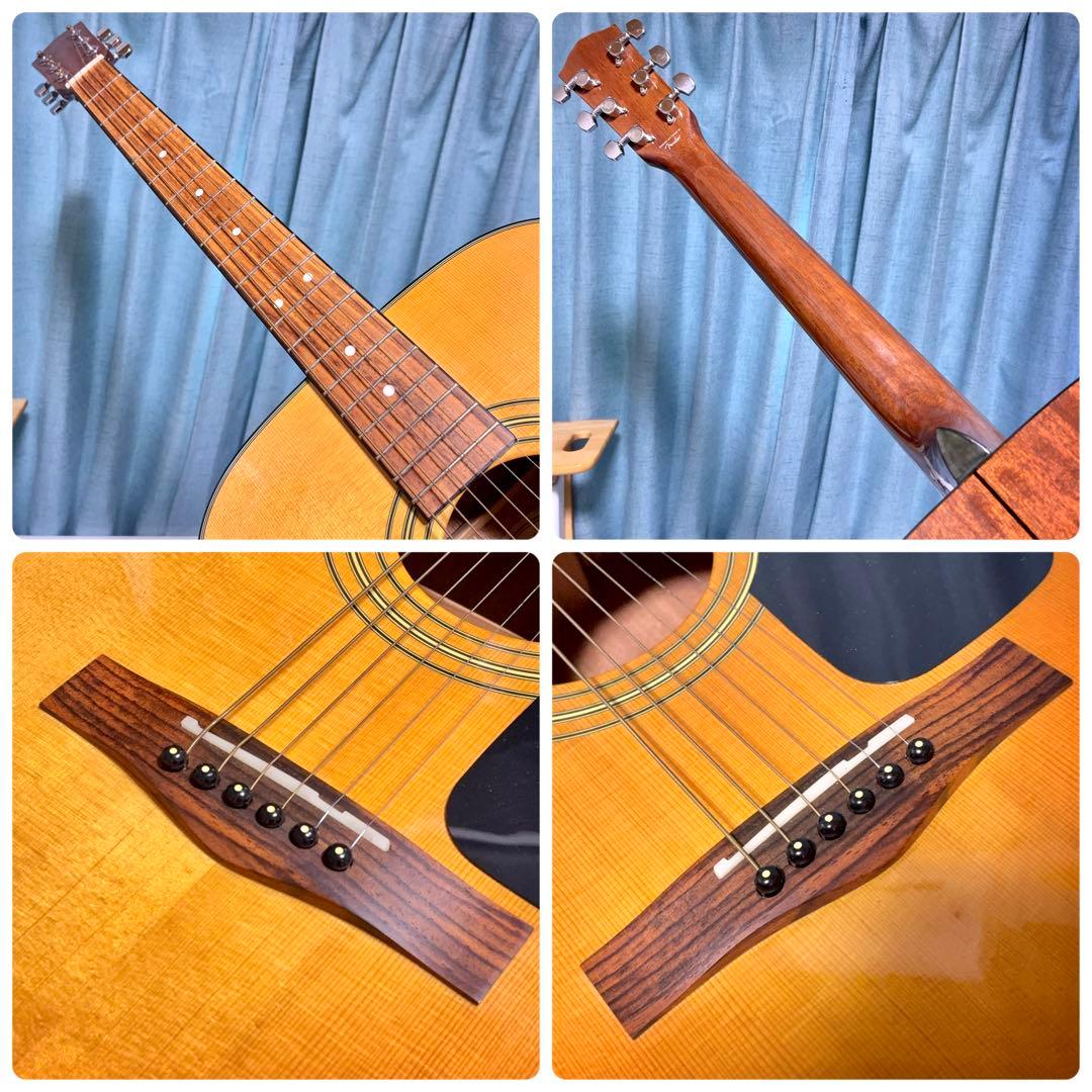 【牛骨】Fender★DG-8S！アコギ！【弾き易く調整☆新品の弦】