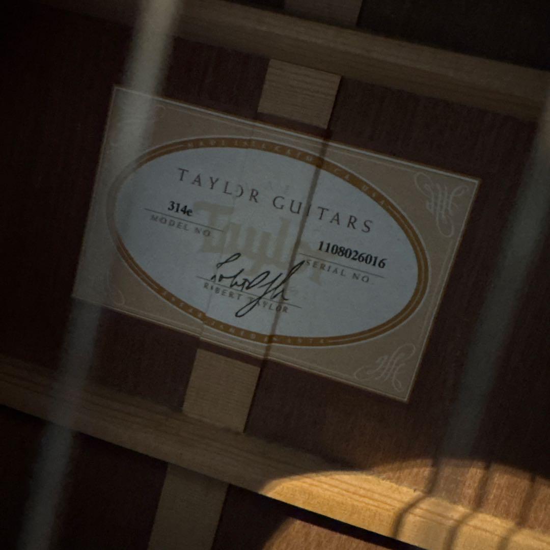 Taylor 314eテイラー　エレアコ