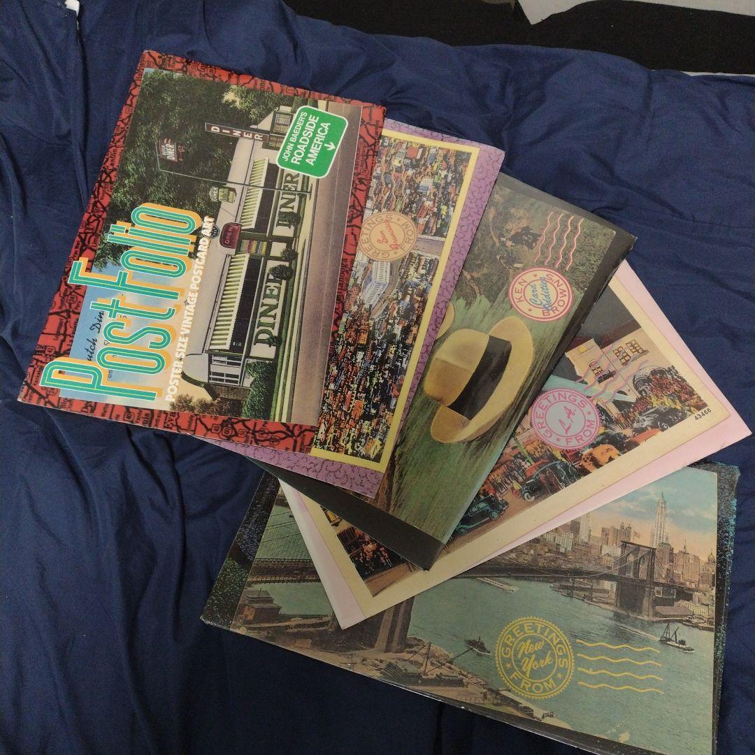 Post Folio ビンテージポストカードART5セット