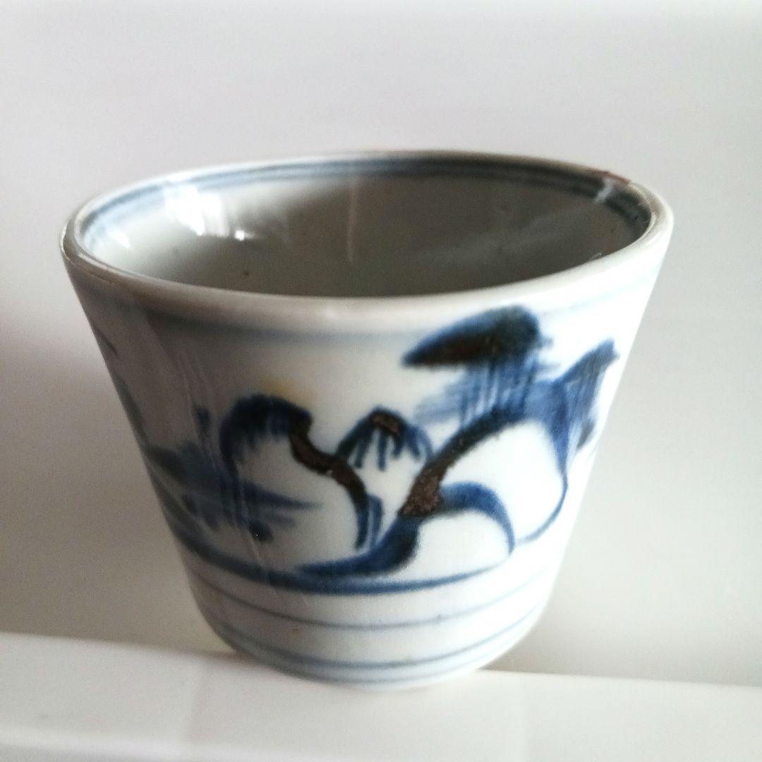 古伊万里　蕎麦猪口