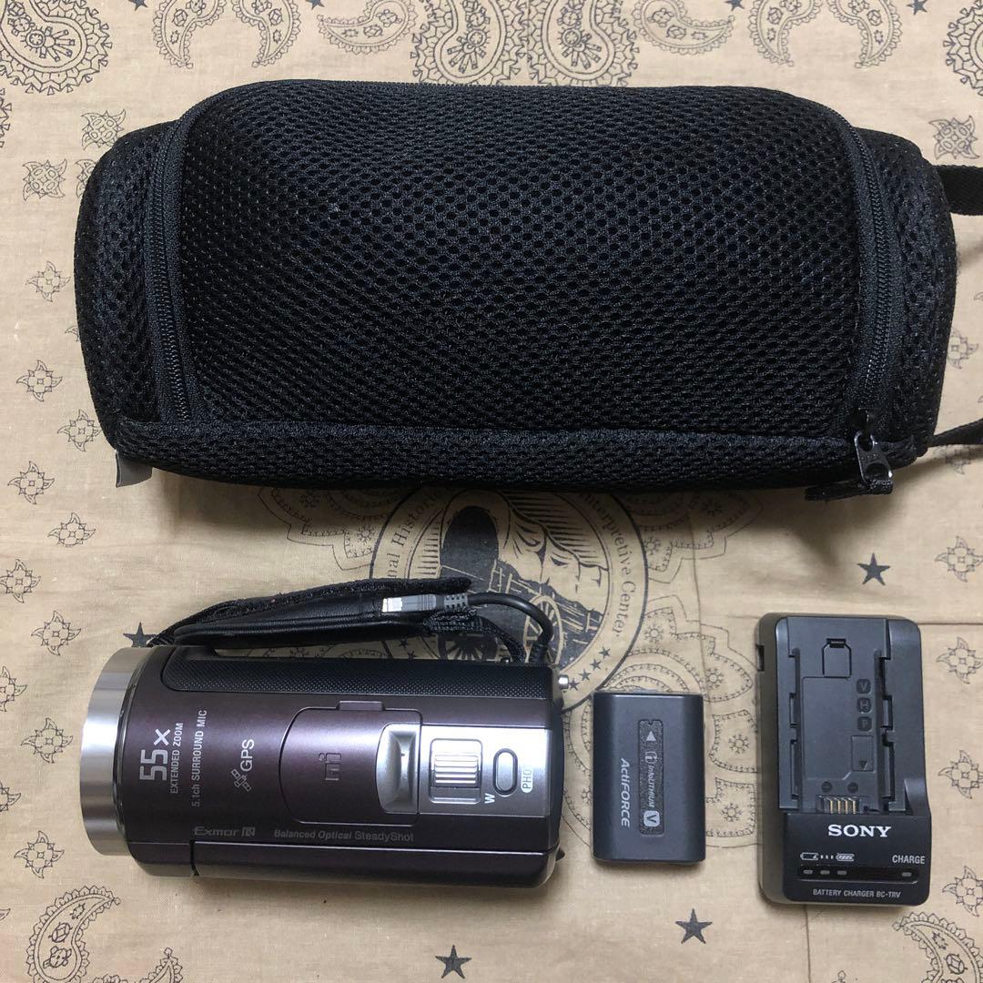 SONY HDR-CX430V GPS搭載 ビデオカメラ ハンディカム