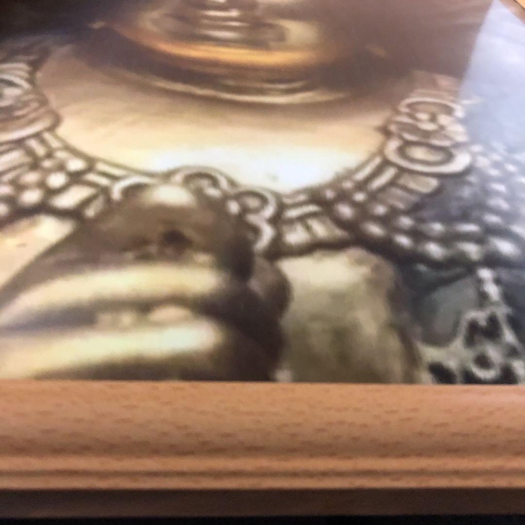 極上…‼️大日如来仏像坐像‼️写真A2サイズ…正面写真撮影‼️写真フレーム付き…