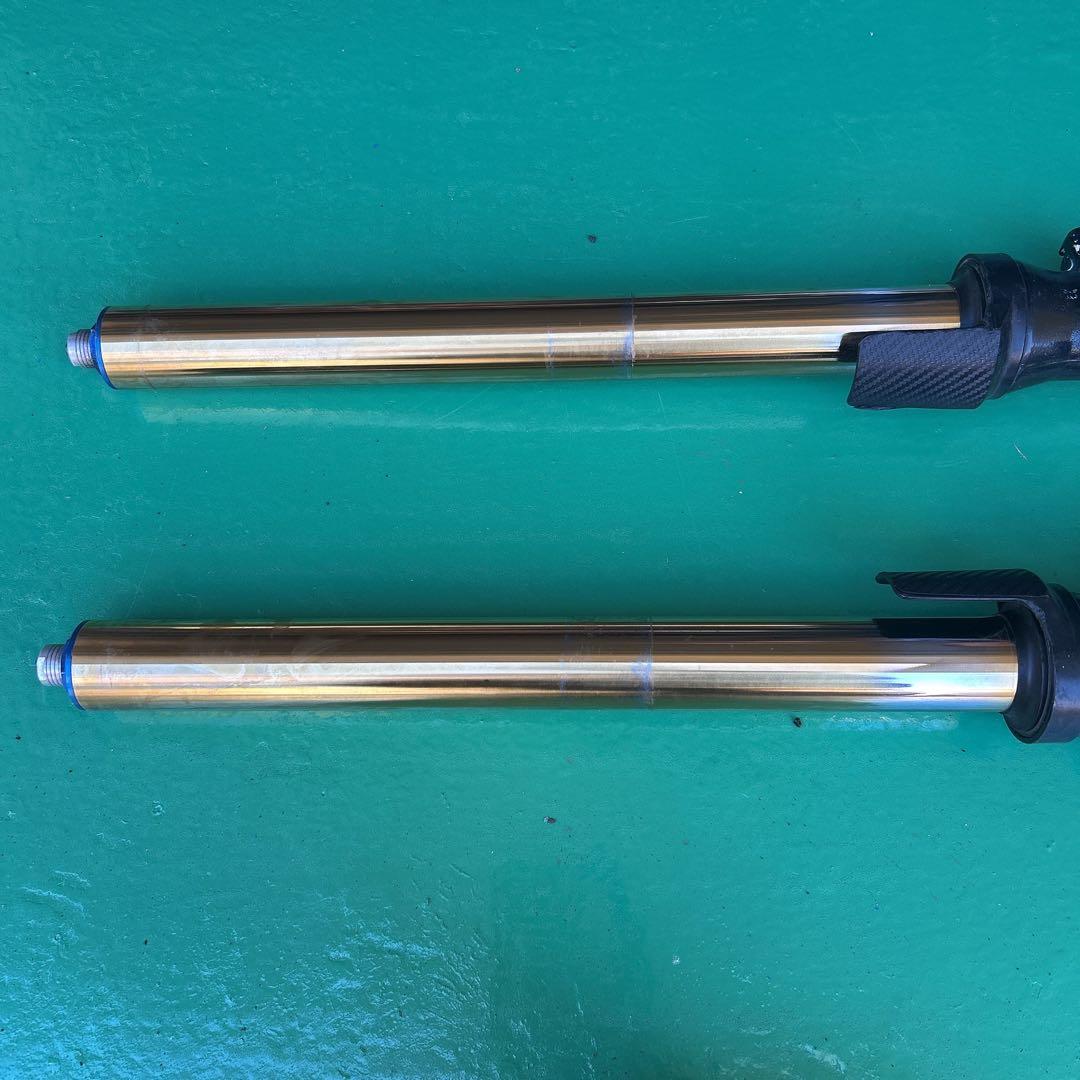 【中古品】zrx1200R フロントフォーク　オイル漏れ無し　2本セット