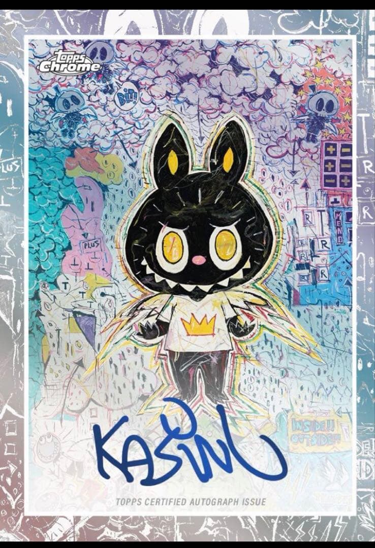 Topps Chrome 10周年記念ボックス ラブブ カード