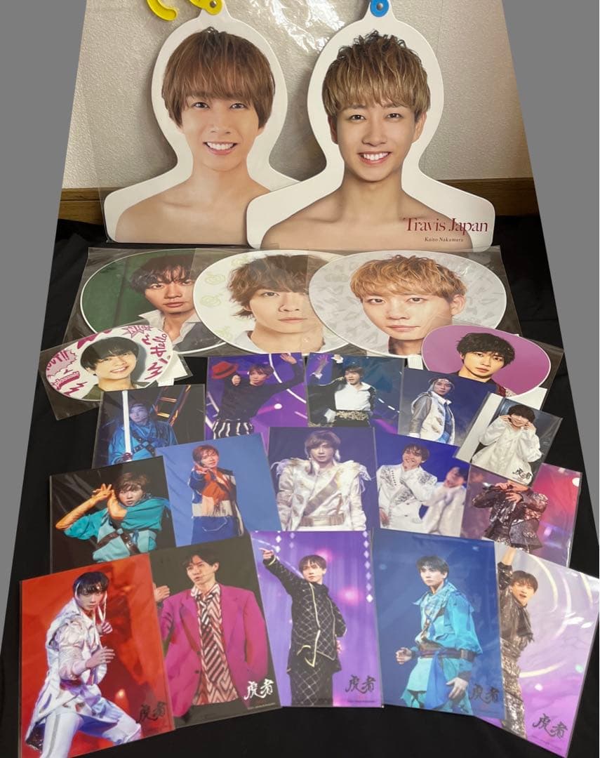 Travis Japan トラジャ 中村海人 写真 アクスタ エロハン うちわ