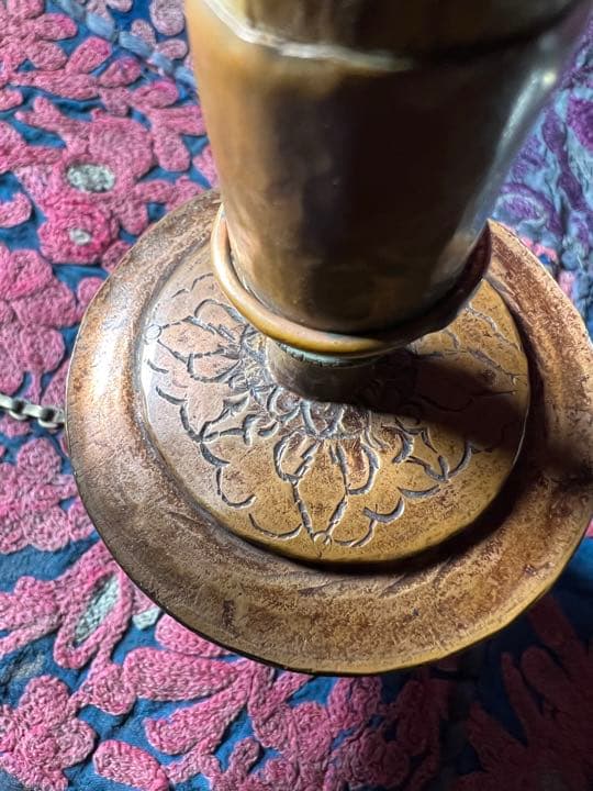 アンティーク　マニ車　摩尼車　チベット仏教