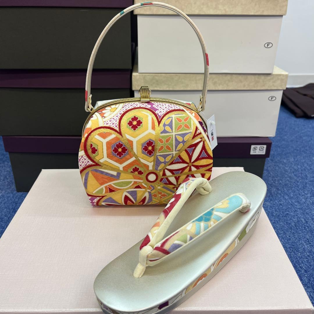 大特価　振袖　草履バック