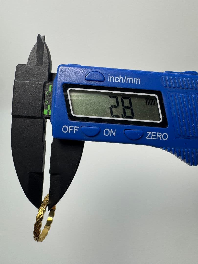 K18ゴールド編み込みデザインリング 1.59g/11号