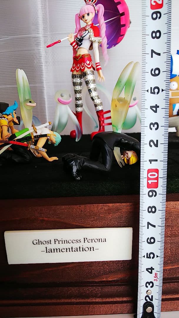 ワンピース ジオラマ ペローナ ゾロ サンジ フランキー クマシー