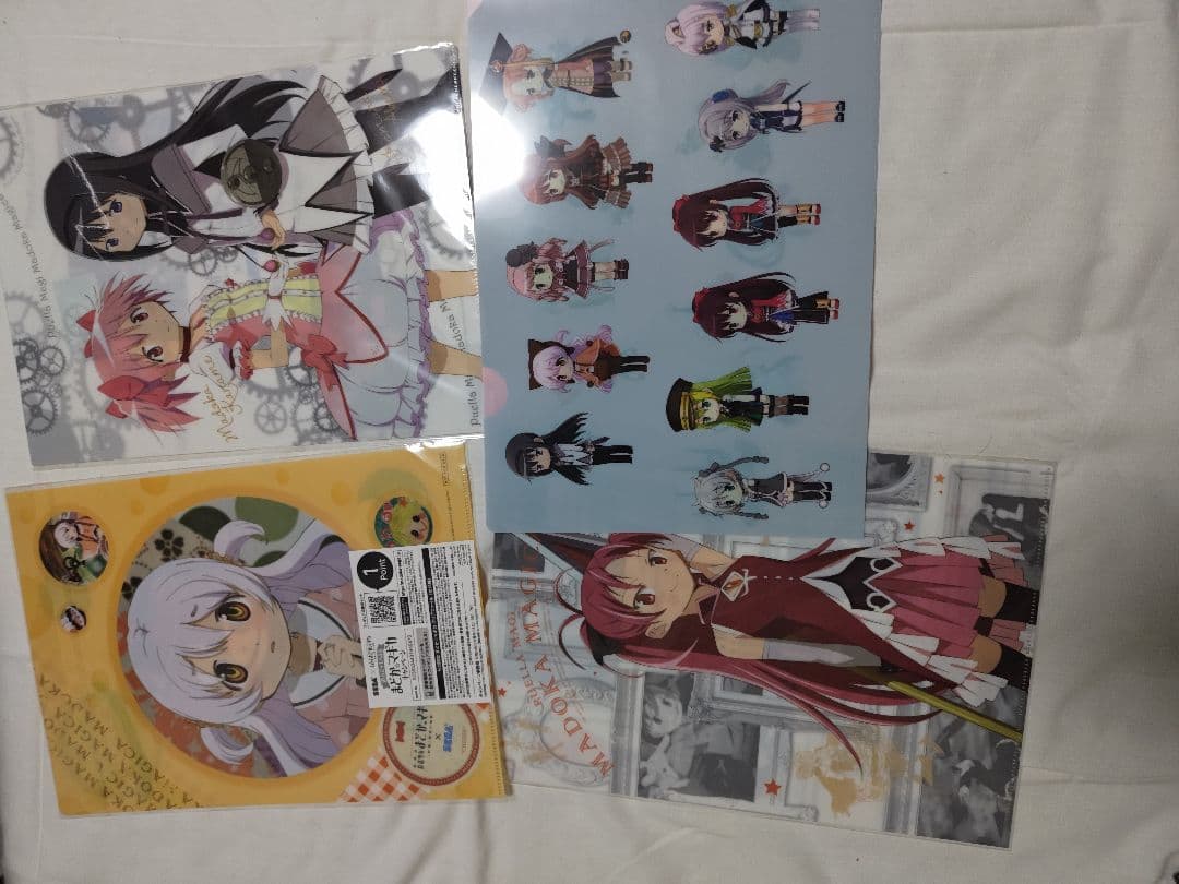 まどか☆マギカ　激レア　クリアファイル　ファイルホルダ　まとめ売り