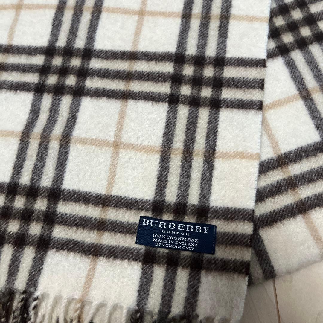 Burberrys バーバリー ロンドン マフラー カシミヤ100%