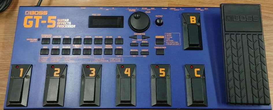 ■■BOSS　GT-5　マルチエフェクター