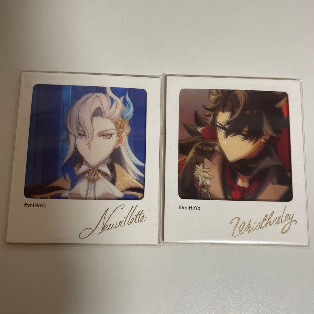 原神 ヌヴィレット リオセスリ ポラロイド 特典 フォトカード