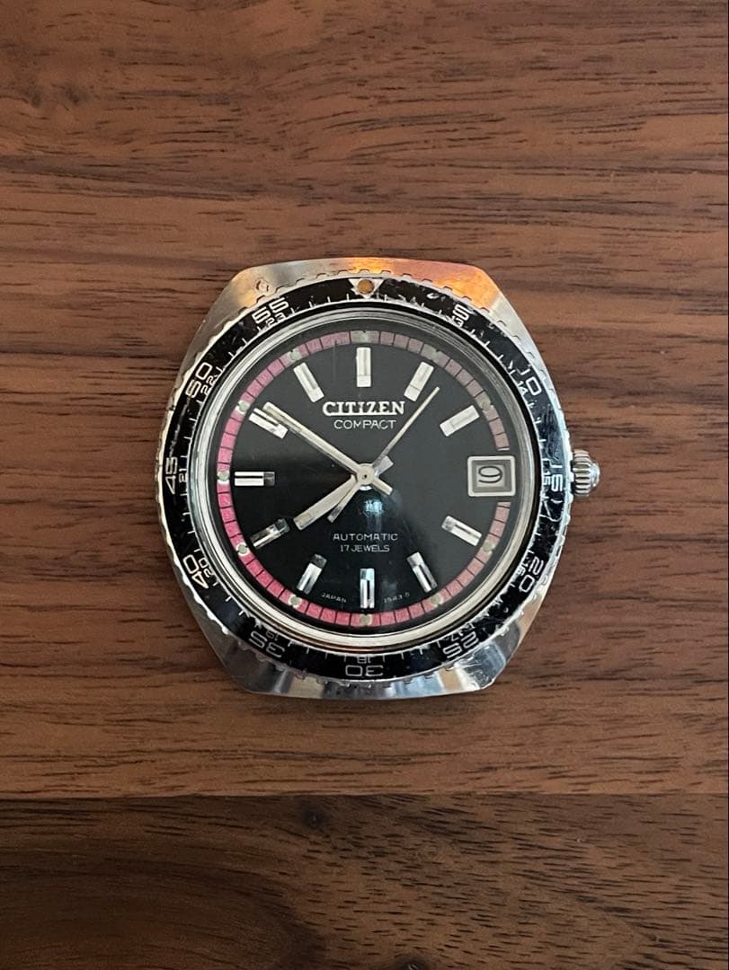 コ*ツ様 シチズン　自動巻　ダイバー　手巻き　AutoDaterコンパクト　ヴィ