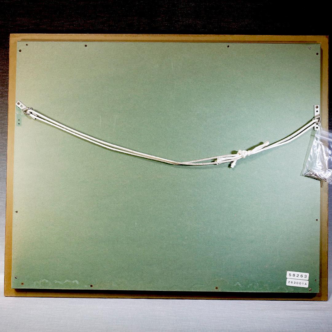 【美品 １級品】マイセン 孔雀 陶板画 プラーク 額装 送料込み