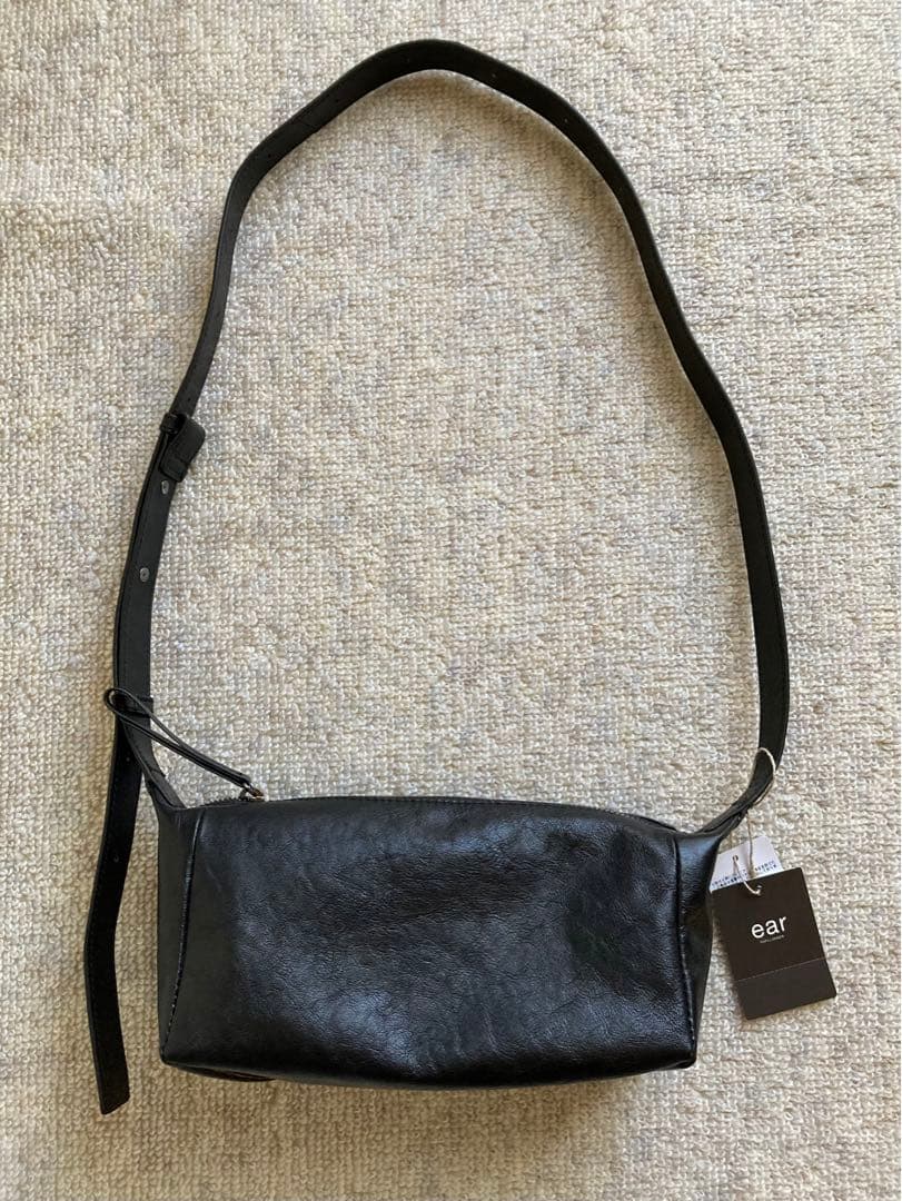 新品ear PAPILLONNER 《本革/220g》ボックスショルダーバッグ