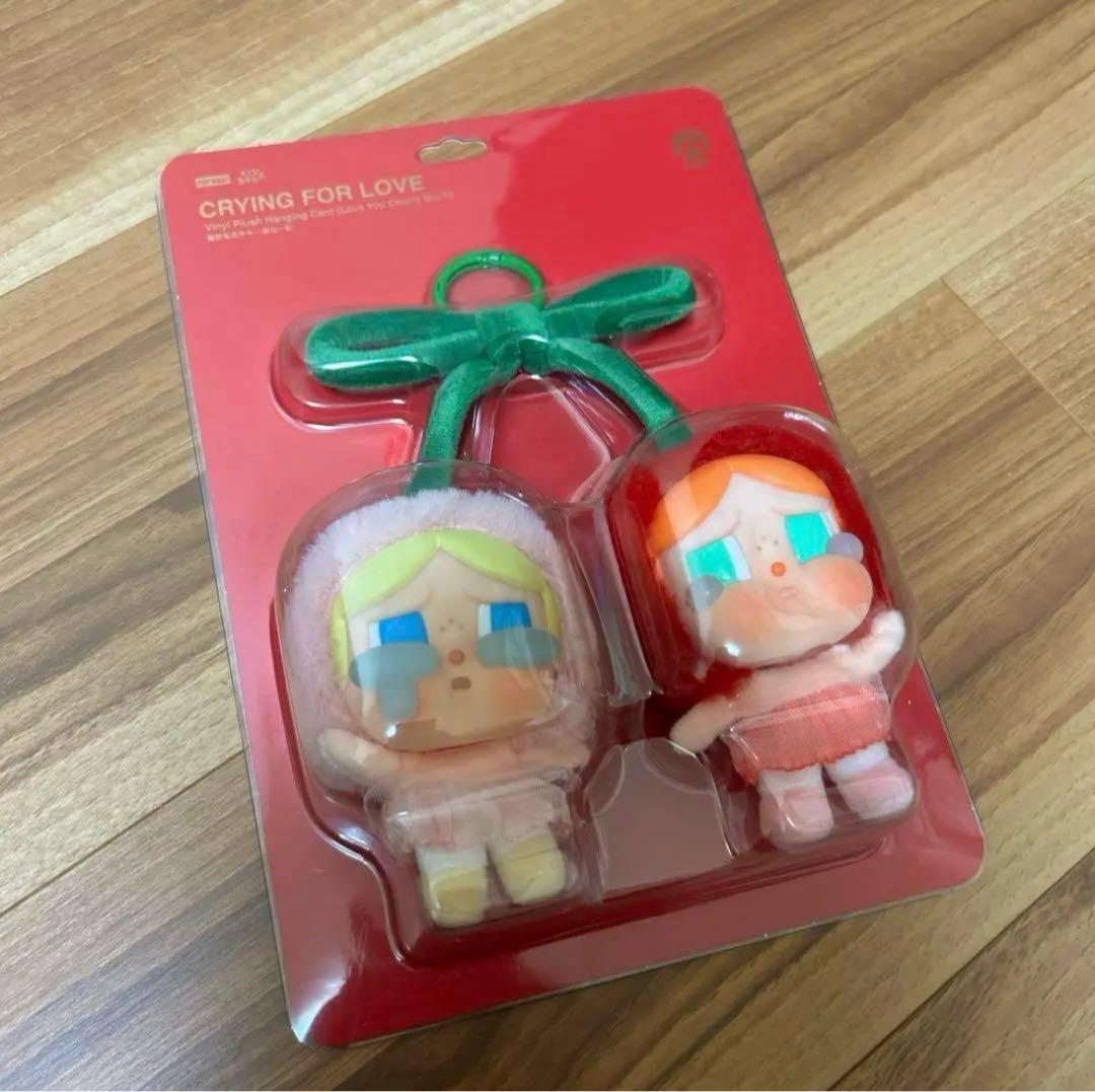 正規品POPMARTイヤホンケースエビフライ&クライベイビーチェリー2点セット