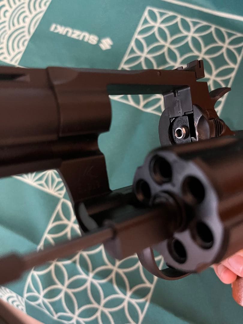 COLT PYTHON RYO SAEBA Model ガスガン　木製グリップ付